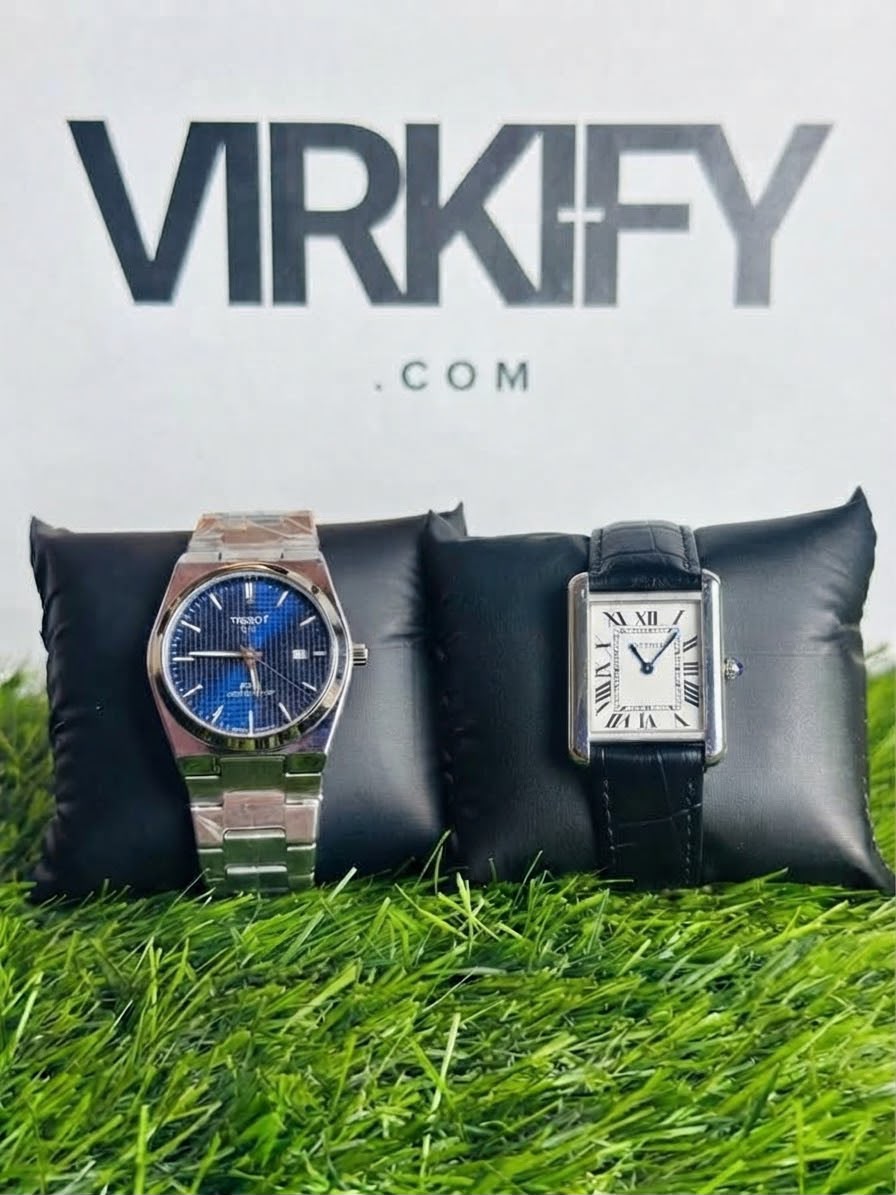 Duo Watch Flash Bundle: PRX 1583 Steel + Old Money Classic