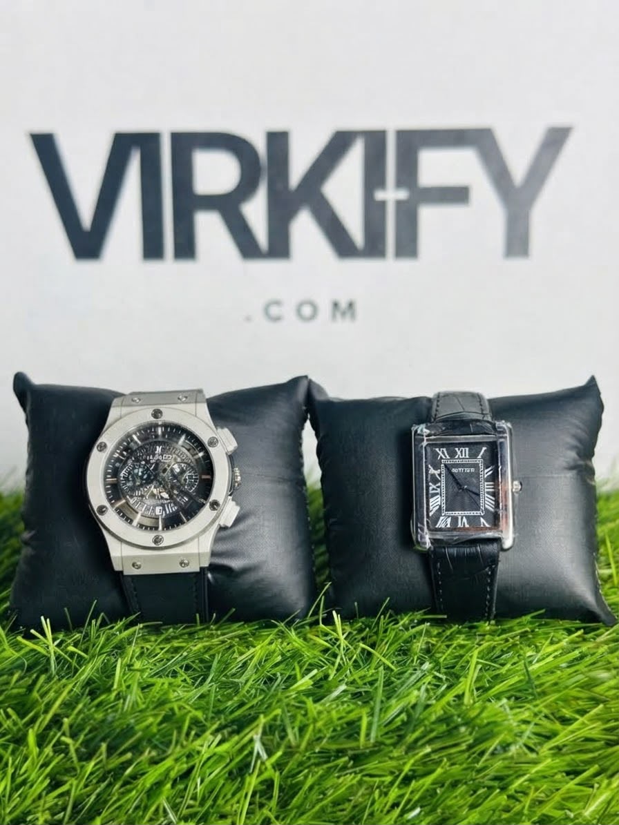 The Ultimate Watch Duo Bundle: HB Bold & Old Money Classic