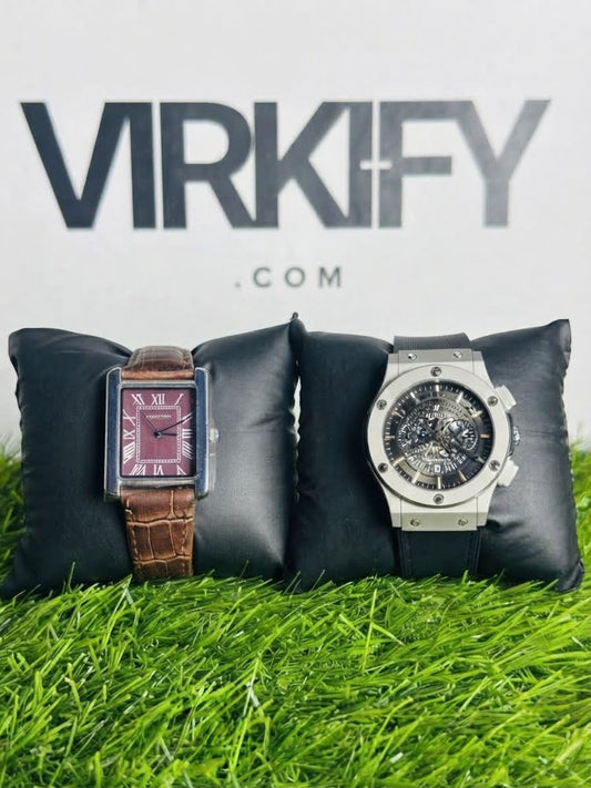 The Ultimate Watch Duo Bundle: HB Bold & Old Money Classic